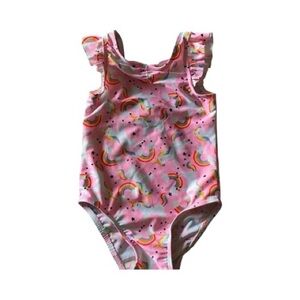 CAT & JACK-PINK UNICORN SWIMSUIT